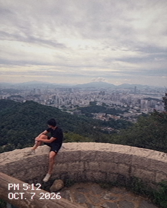캠코더로 찍은 사진